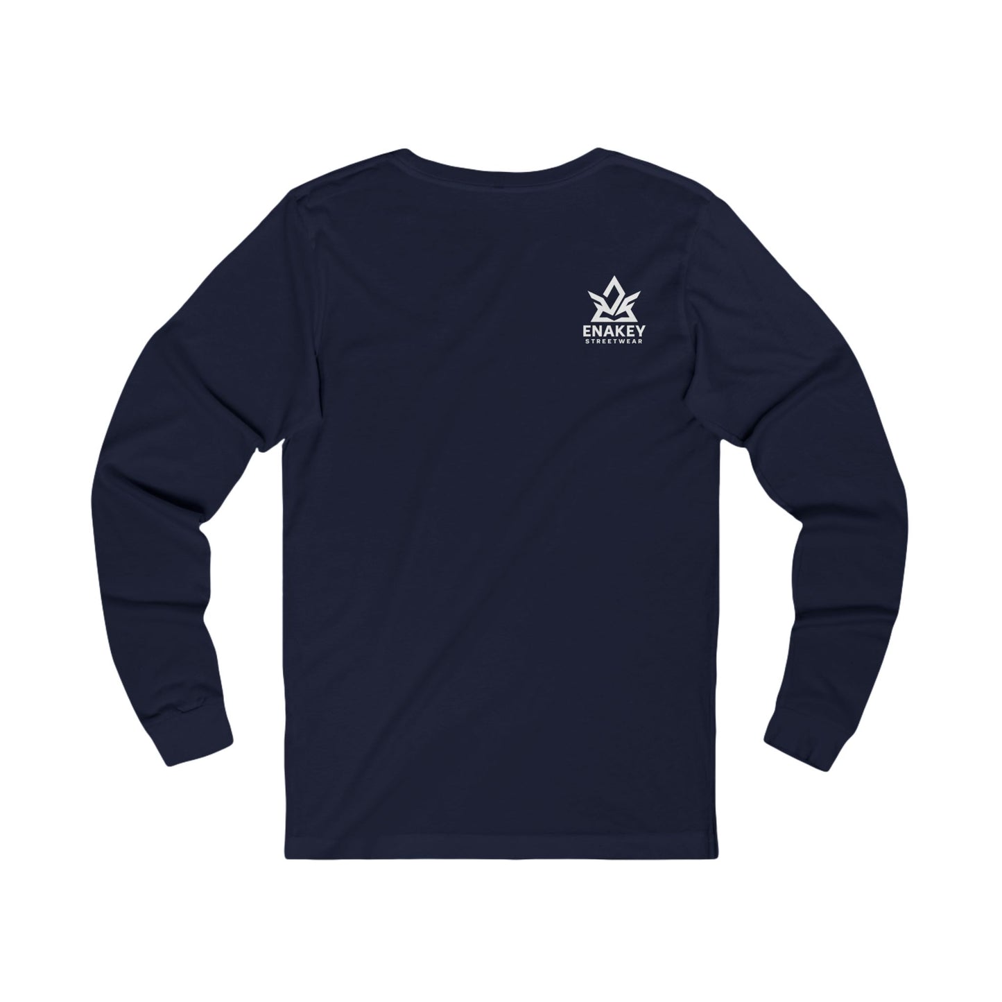 Enakey Logo Unisex Long Sleeve Tee - Casual Comfort for Everyday Wear