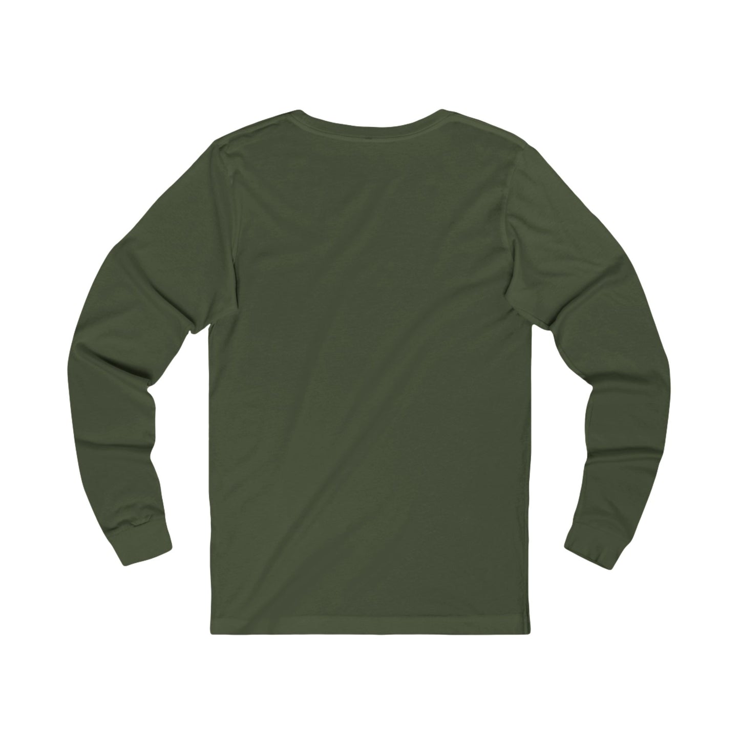 Stylish Unisex Long Sleeve Tee with Modern Graphic Design