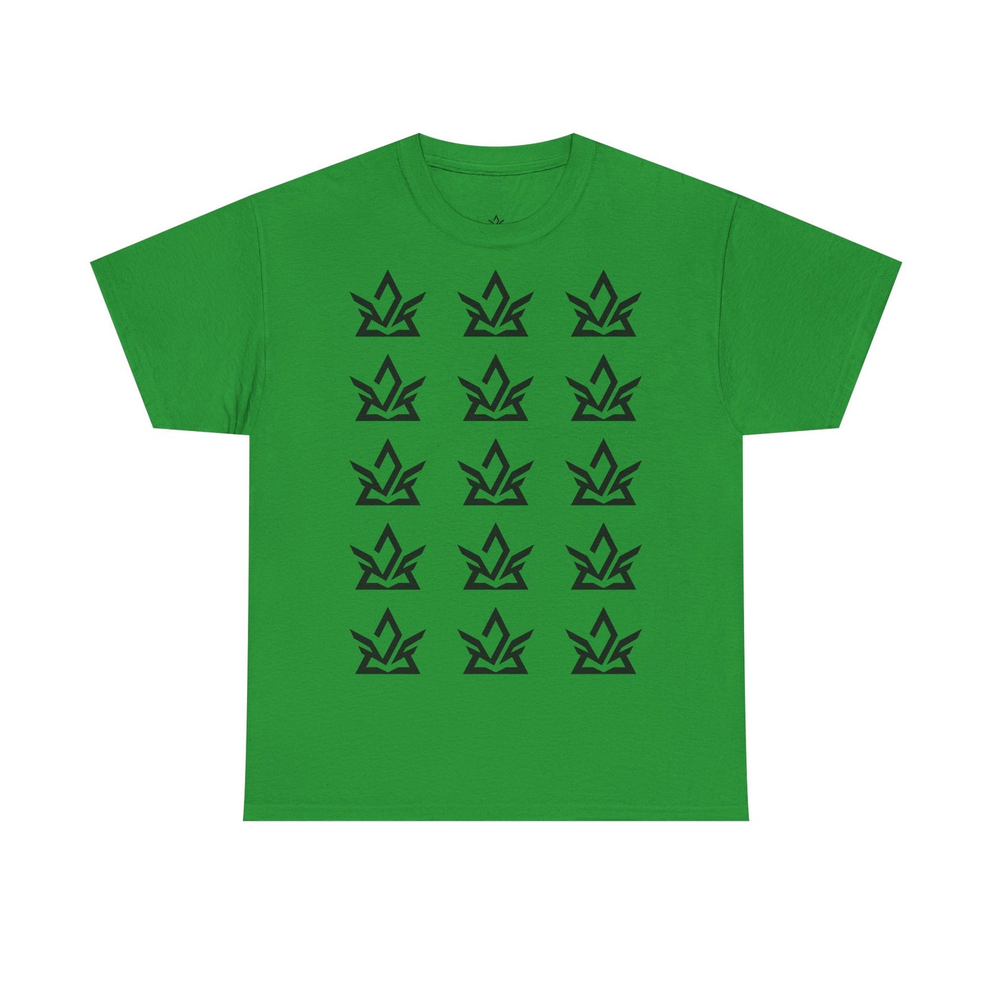 Heavy Cotton Tee with Fire Design