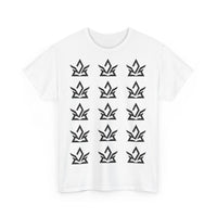 Heavy Cotton Tee with Fire Design