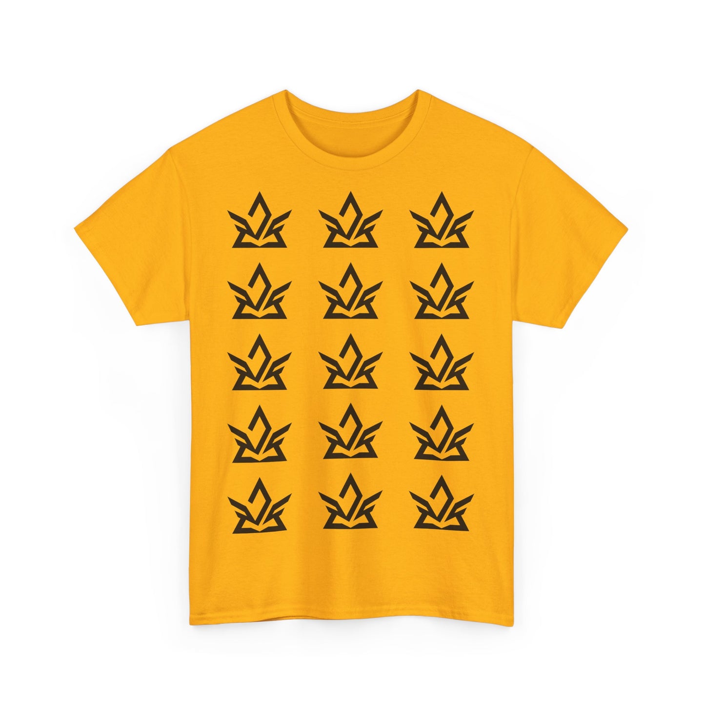 Heavy Cotton Tee with Fire Design