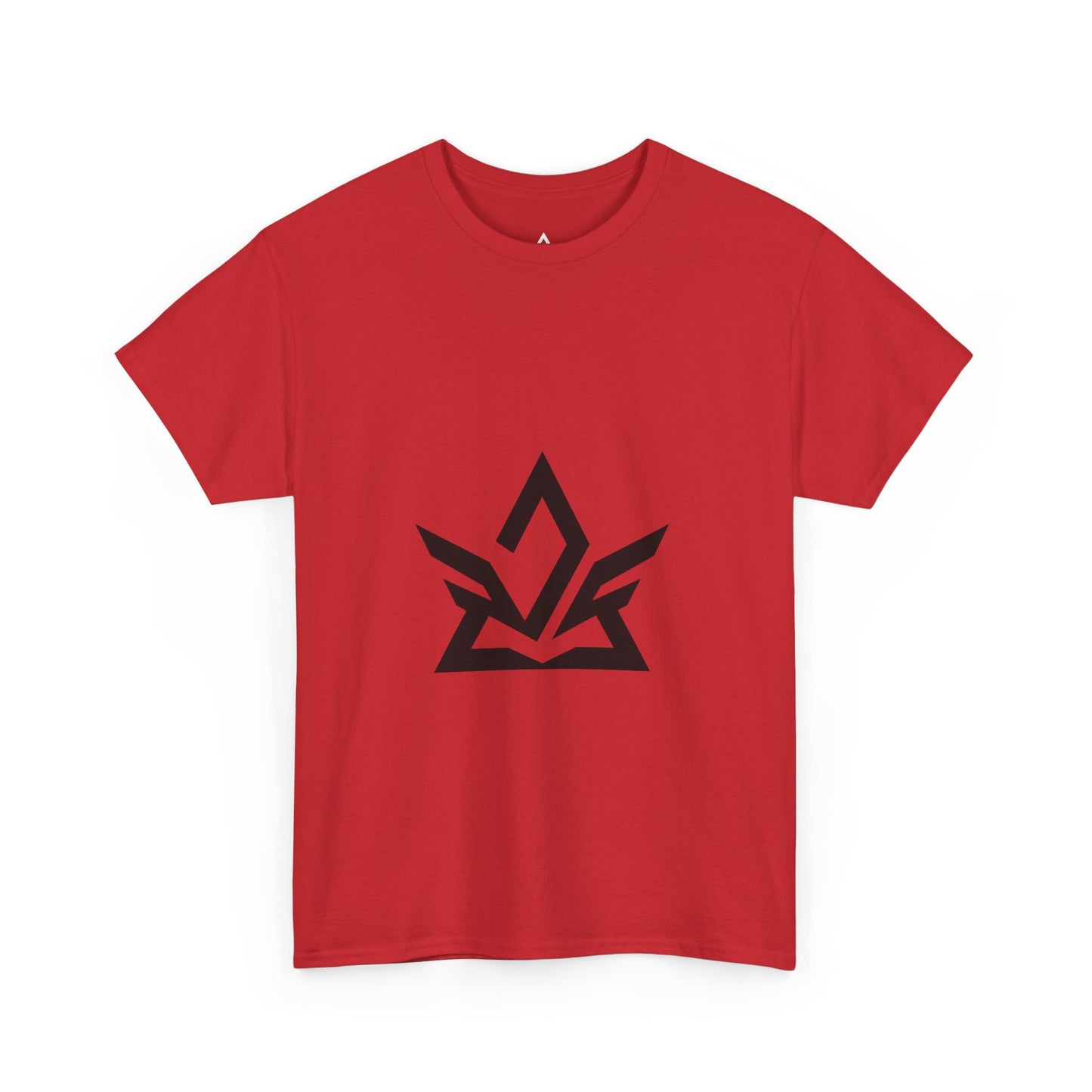 Central Logo Streetwear Heavy Cotton Tee