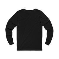 Stylish Unisex Jersey Long Sleeve Tee with Modern Logo