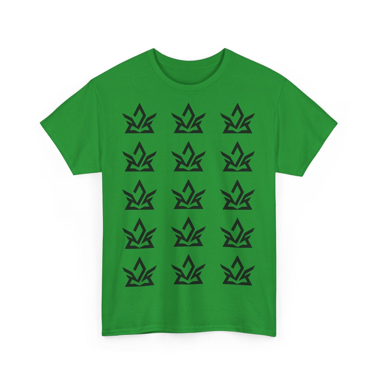 Heavy Cotton Tee with Fire Design