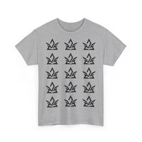 Heavy Cotton Tee with Fire Design