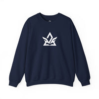 Logo Central Crewneck Sweatshirt with Logo | Heavy Blend™