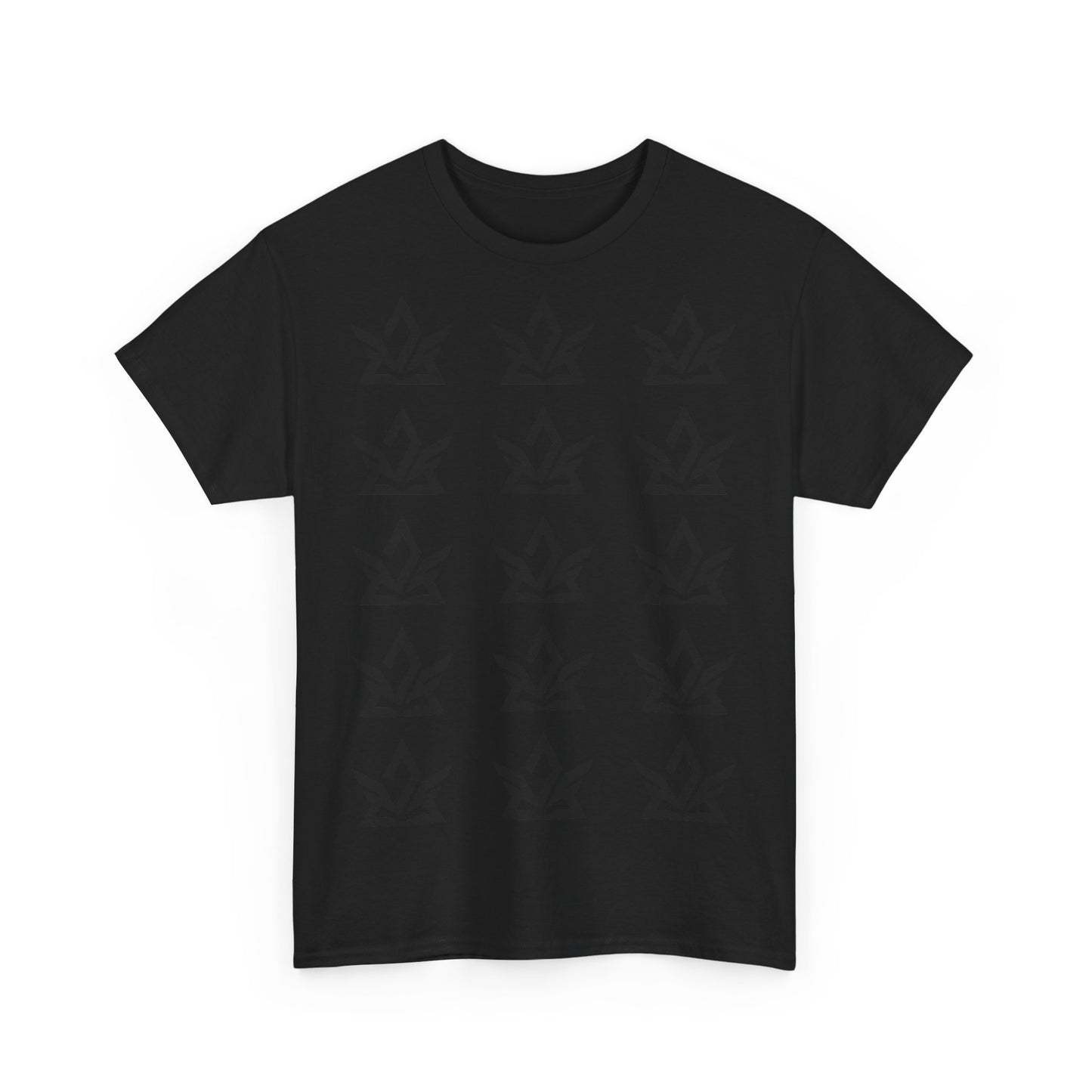 Heavy Cotton Tee with Fire Design