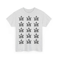 Heavy Cotton Tee with Fire Design