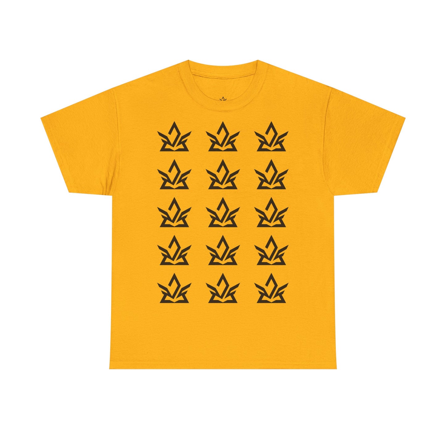 Heavy Cotton Tee with Fire Design
