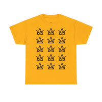 Heavy Cotton Tee with Fire Design