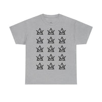 Heavy Cotton Tee with Fire Design