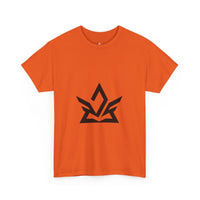 Central Logo Streetwear Heavy Cotton Tee