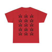 Heavy Cotton Tee with Fire Design