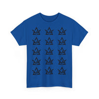 Heavy Cotton Tee with Fire Design