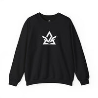 Logo Central Crewneck Sweatshirt with Logo | Heavy Blend™