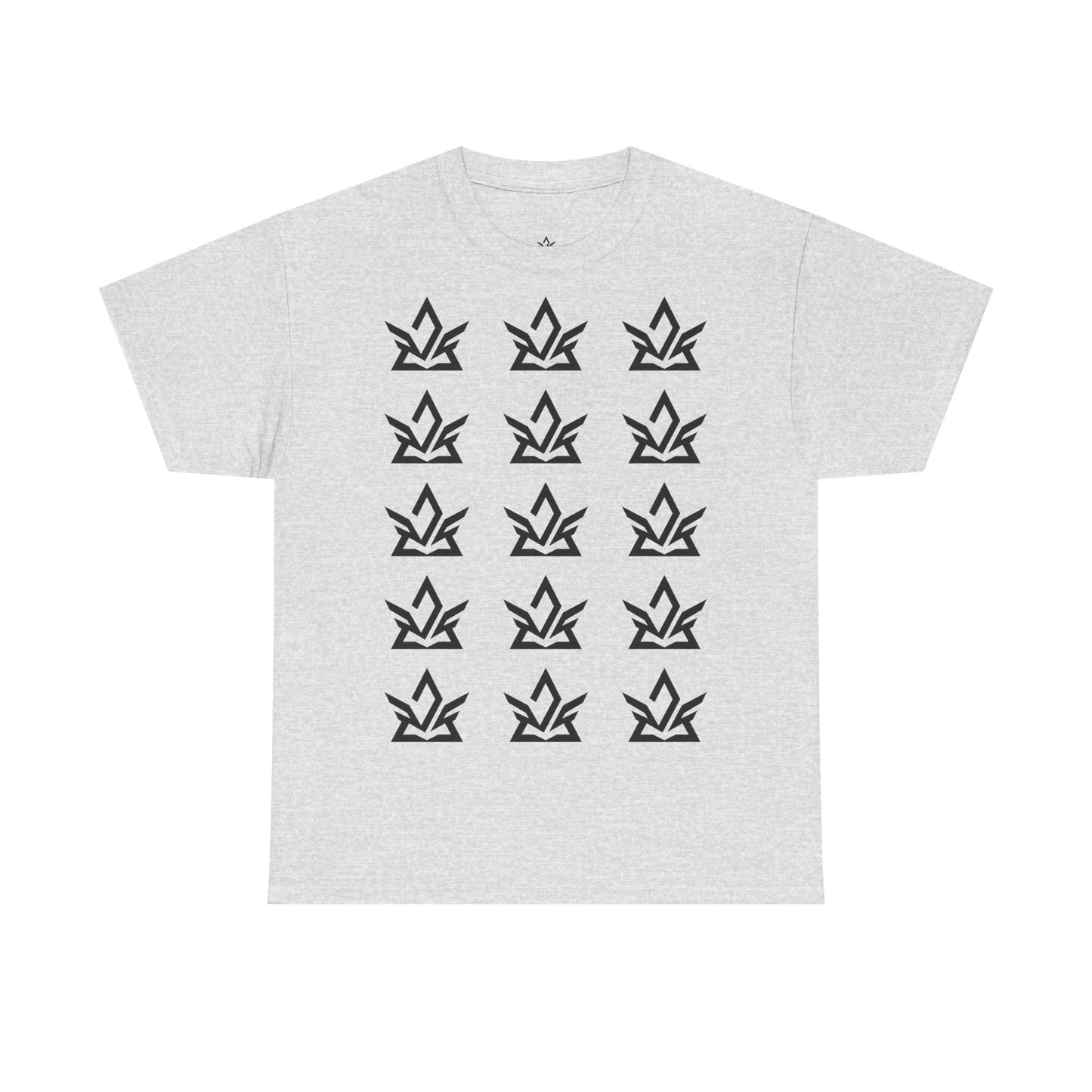 Heavy Cotton Tee with Fire Design
