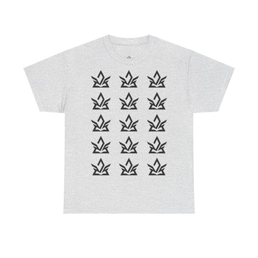 Heavy Cotton Tee with Fire Design