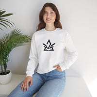 Logo Central Crewneck Sweatshirt with Logo | Heavy Blend™