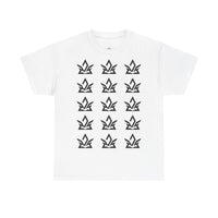 Heavy Cotton Tee with Fire Design