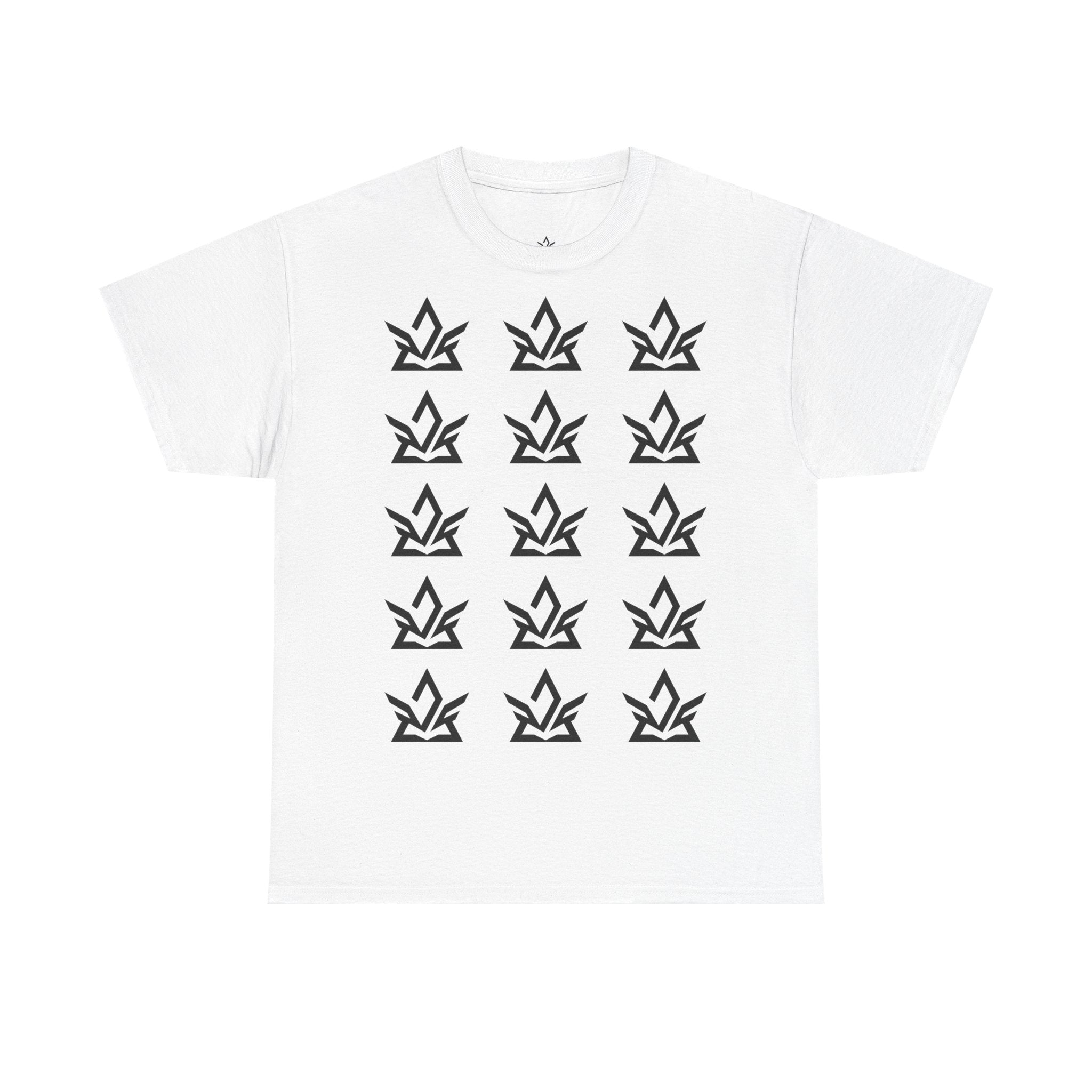 Heavy Cotton Tee with Fire Design
