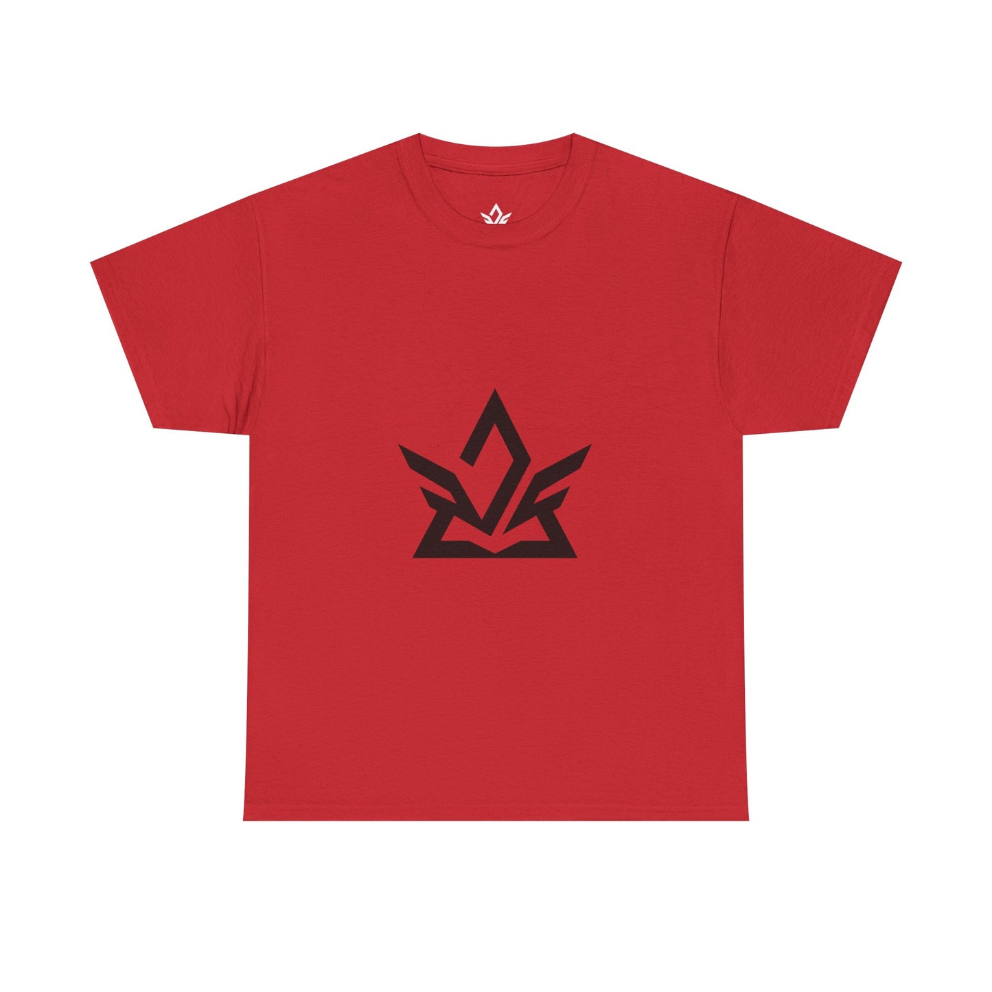 Central Logo Streetwear Heavy Cotton Tee