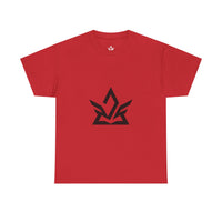 Central Logo Streetwear Heavy Cotton Tee