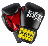 BENLEE Boxhandschuhe FIGHTER schwarz/rot