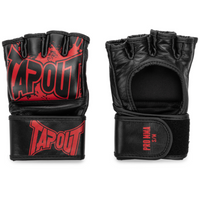 TAPOUT PRO MMA Handschuhe schwarz/rot