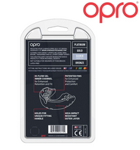 OPRO Silver Black/Red