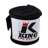 KING PRO BOXING boxing bandages black