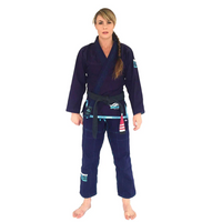 FUJI SUPARAITO Frauen BJJ Gi Navy