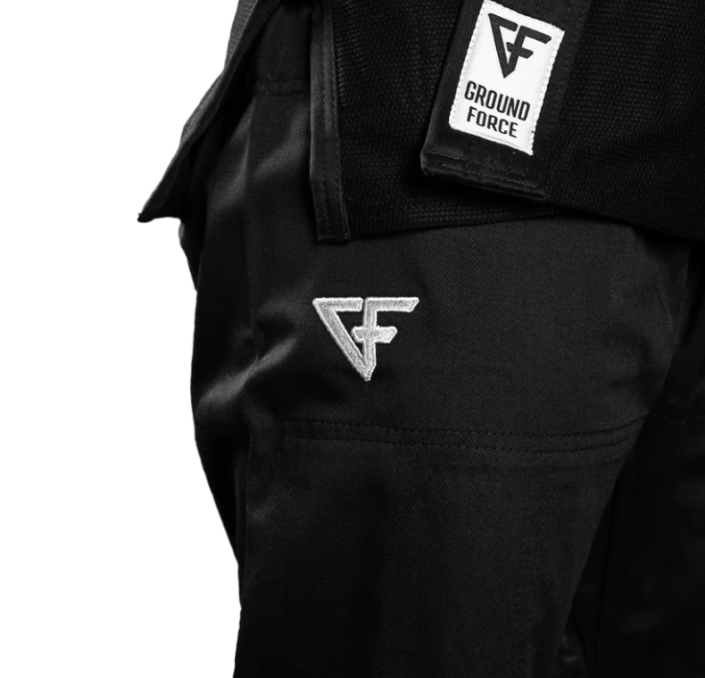 GROUND FORCE LADIES BASIC Gi V2 schwarz