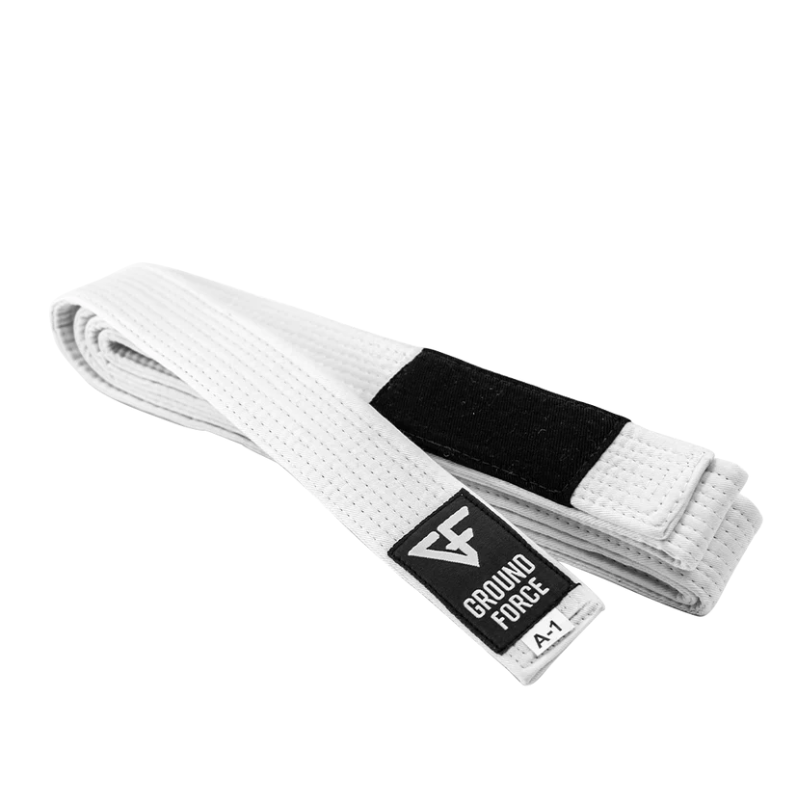 GROUND FORCE BJJ belt white