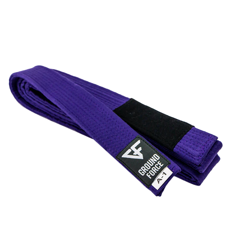 GROUND FORCE BJJ belt purple