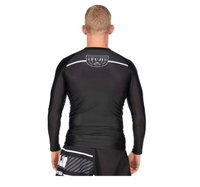 FUJI FREESTYLE 2.0 IBJJF RANKED RASHGUARD long sleeve black/grey