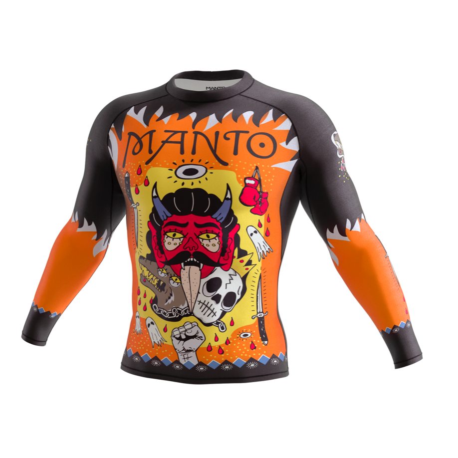 MANTO rash guard long sleeve DIABLO