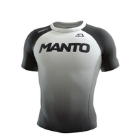 MANTO rashguard kurzarm RANK weiß