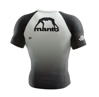 MANTO rashguard kurzarm RANK weiß