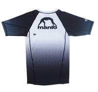 MANTO rashguard kurzarm RANK weiß