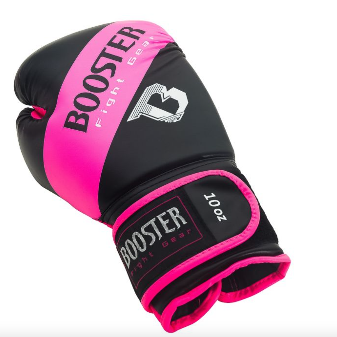 BOOSTER Muay Thai Gloves BT SPARRING Pink Stripes