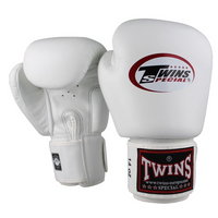 TWINS SPECIAL Muay Thai Handschuhe BGVL 3 weiß