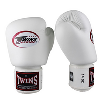 TWINS SPECIAL Muay Thai Handschuhe BGVL 3 weiß