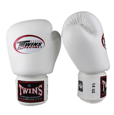 TWINS SPECIAL Muay Thai Handschuhe BGVL 3 weiß