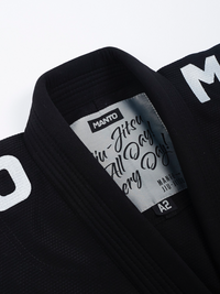 MANTO "X4" BJJ GI schwarz