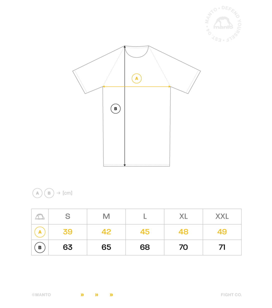 MANTO rashguard kurzarm TEMPLATE