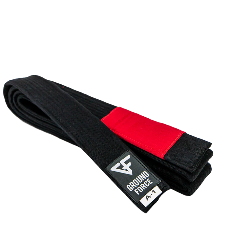 GROUND FORCE BJJ belt black