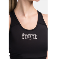 BENLEE top KEMBLEY black/silver