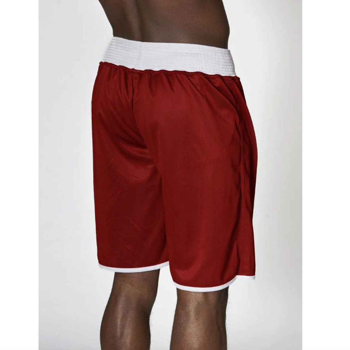 LEONE boxing pants AB215 red