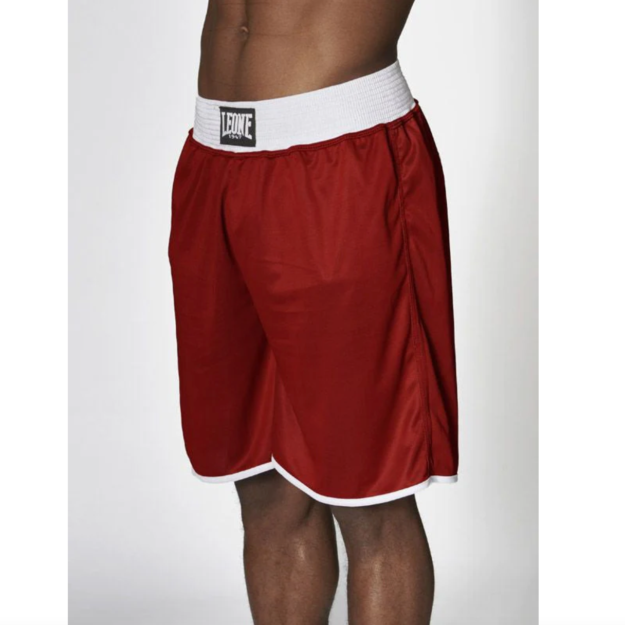 LEONE boxing pants AB215 red