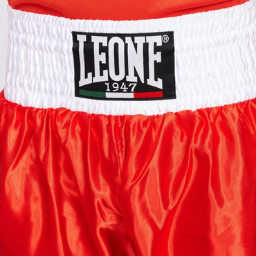 LEONE boxing pants AB737 red